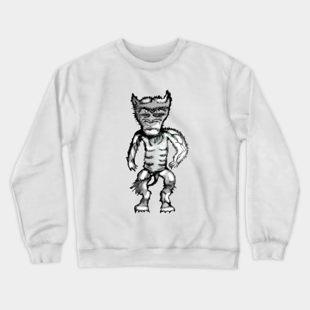 Werewolf Crewneck Sweatshirt by IanWylie87